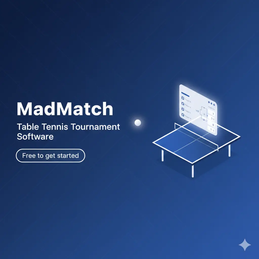 Free Table Tennis Tournament Software
